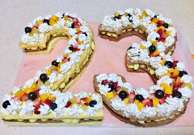 数字蛋糕，几乎零难度