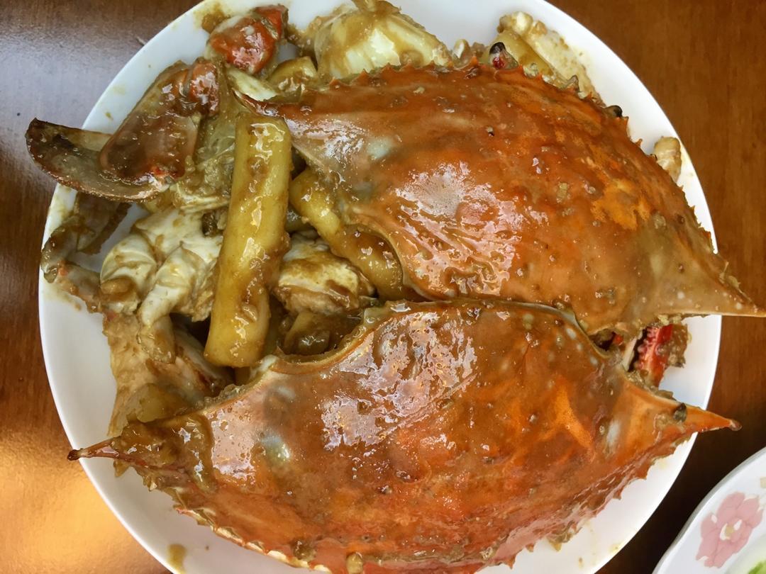 梭子蟹炒年糕