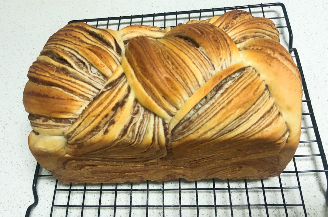 豆沙大理石吐司