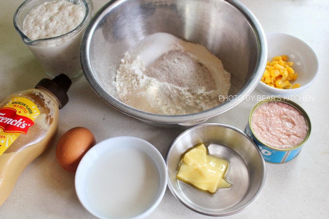 纯奶手撕吐司的做法 步骤1