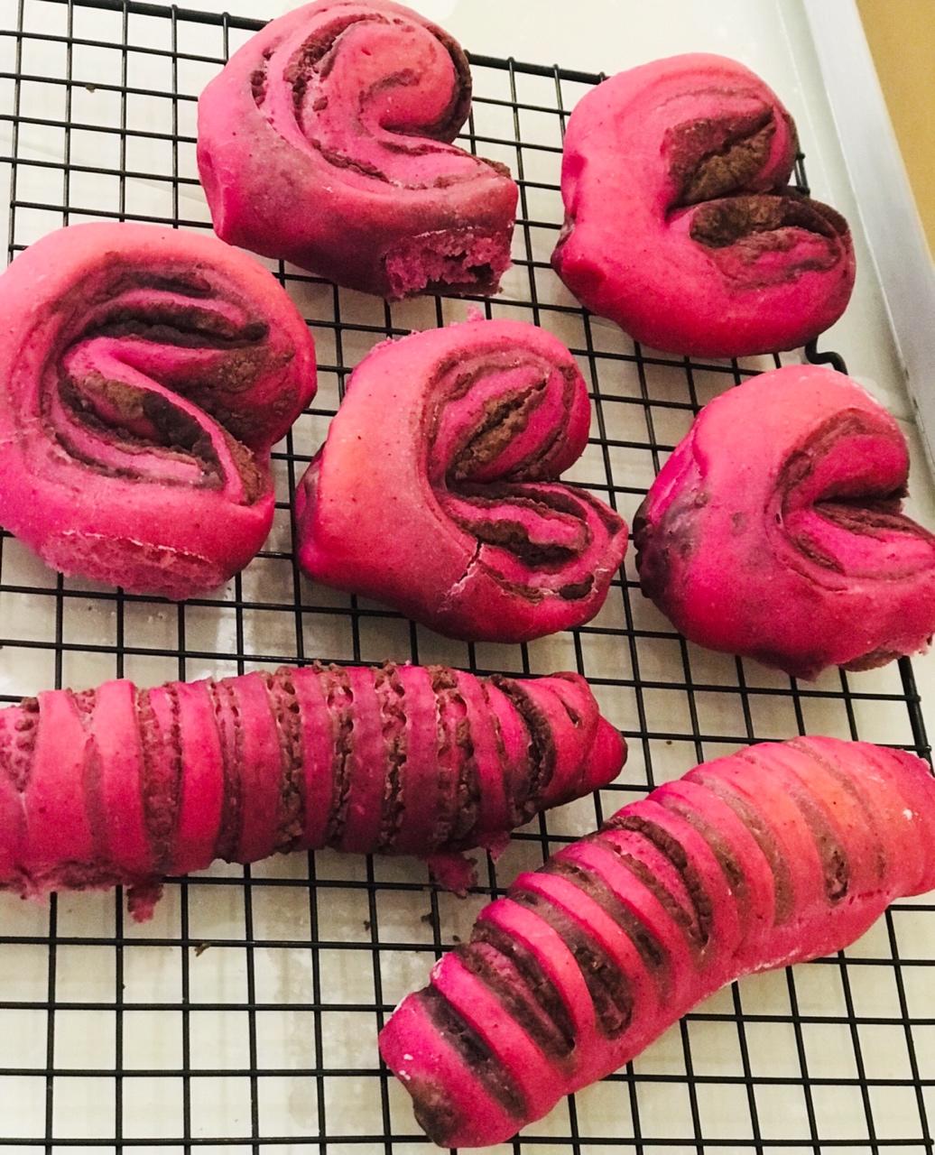 椰蓉面包（两种整形）