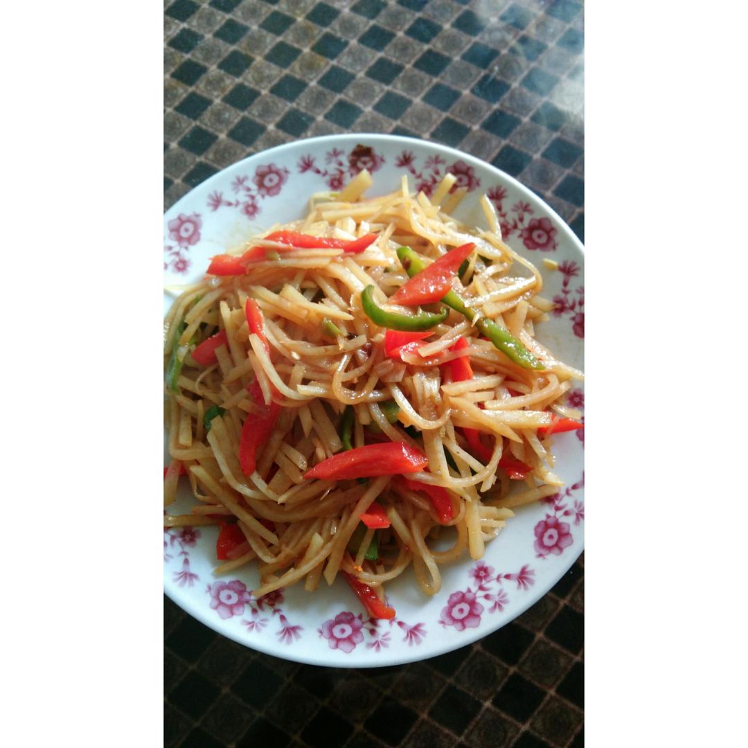 青椒土豆丝