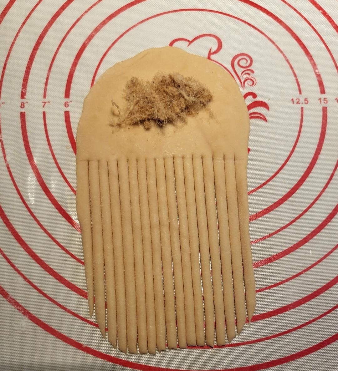 治愈系网红面包 毛线球面包🧶（含整形视频）