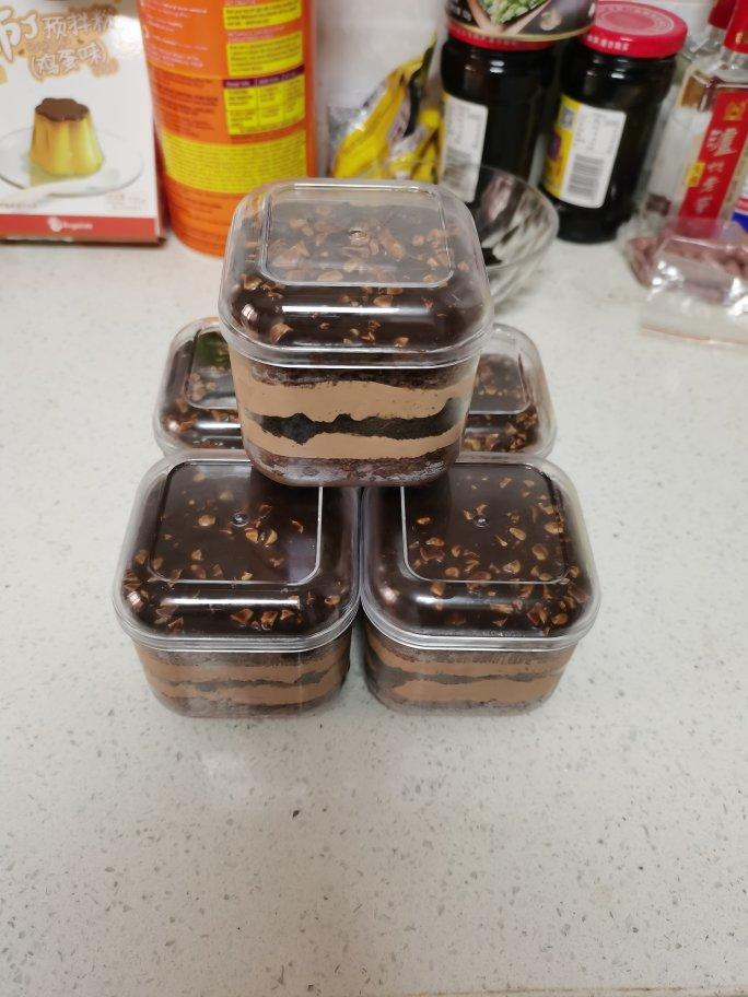 超好吃❗️网红甜品‼️梦龙脆皮巧克力盒子蛋糕 私房爆款