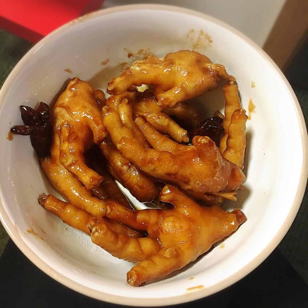 红烧鸡爪