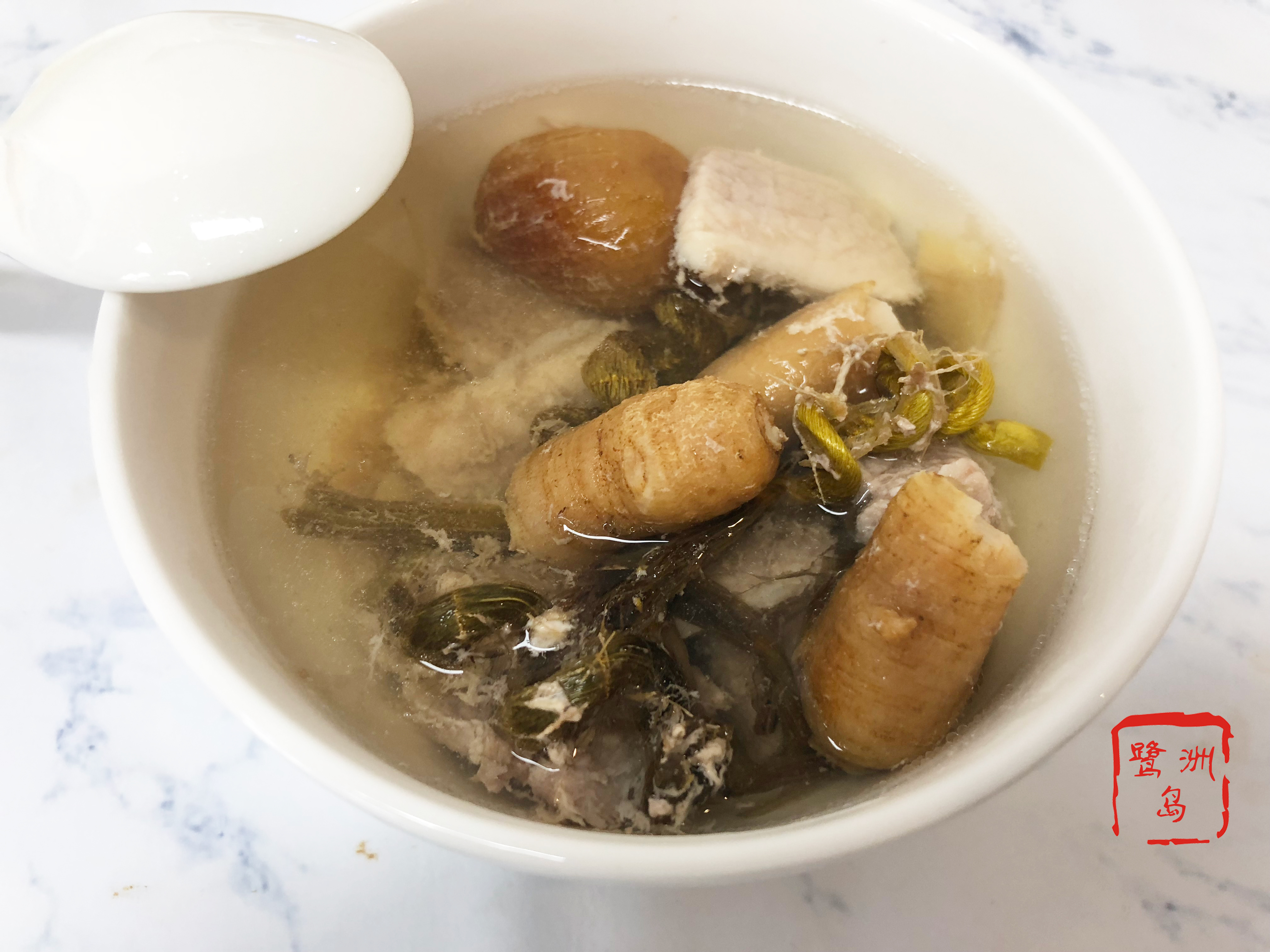 花旗参石斛炖瘦肉汤的做法