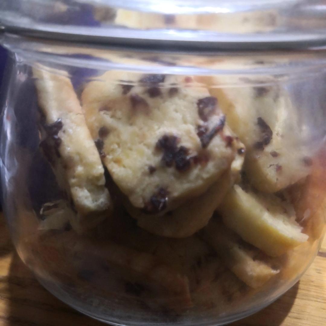 低糖少油版蔓越莓饼干
