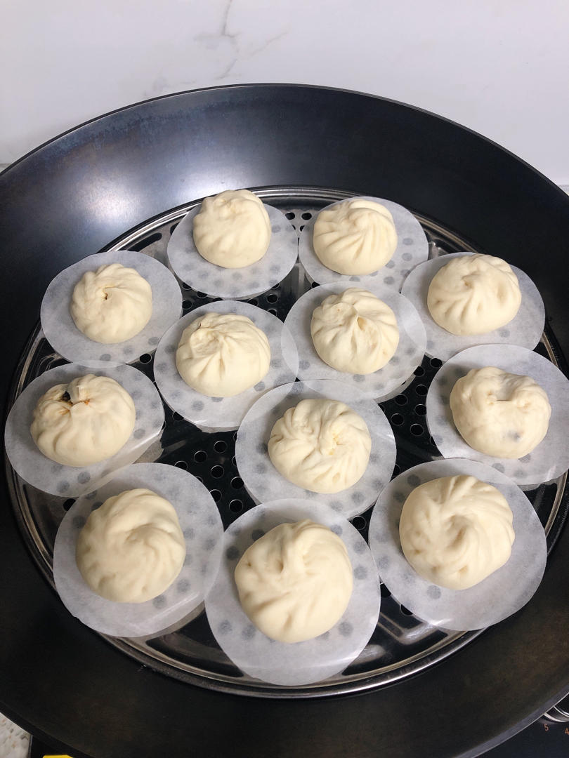 一次发酵肉包子