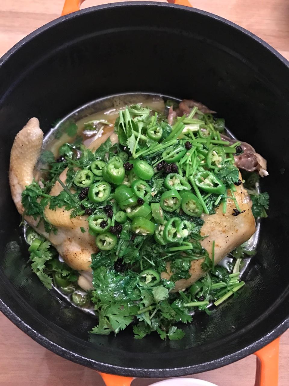 无水葱油鸡｜美食台