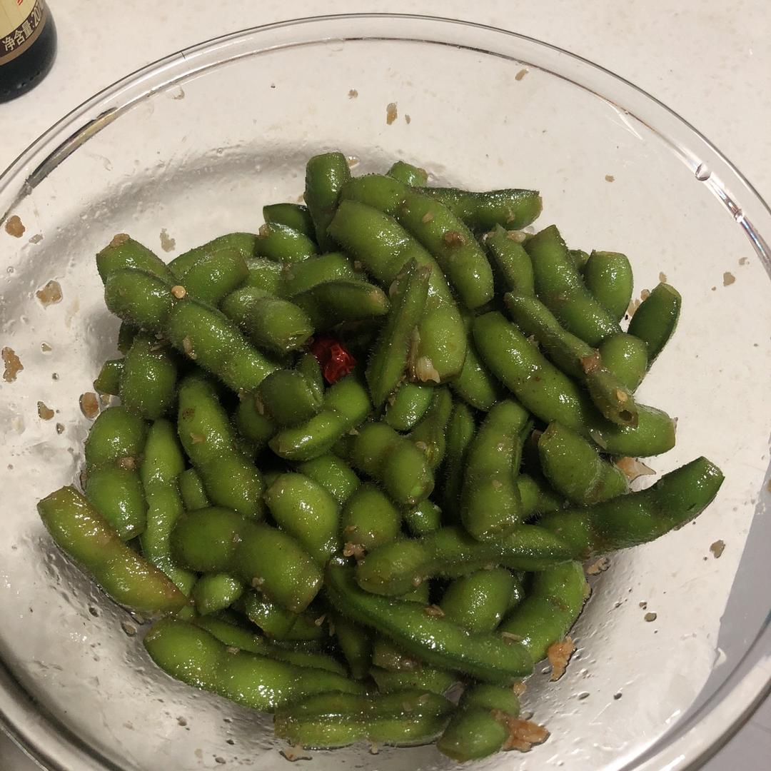 凉拌毛豆（五香煮花毛）