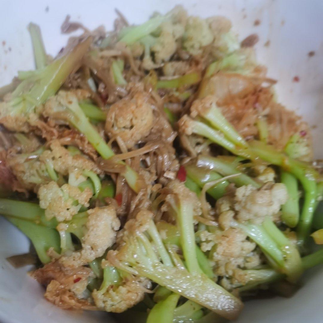 和饭店一个味道的干锅花菜