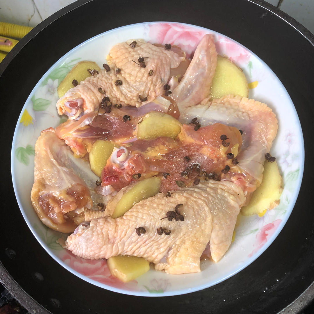 花椒蒸鸡翅根