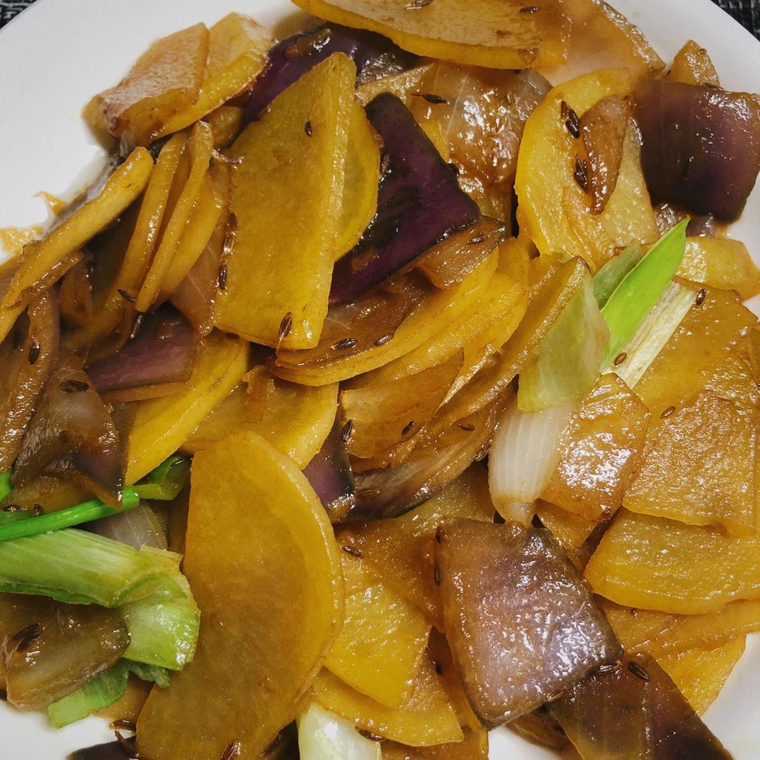 洋葱土豆片（家常版）