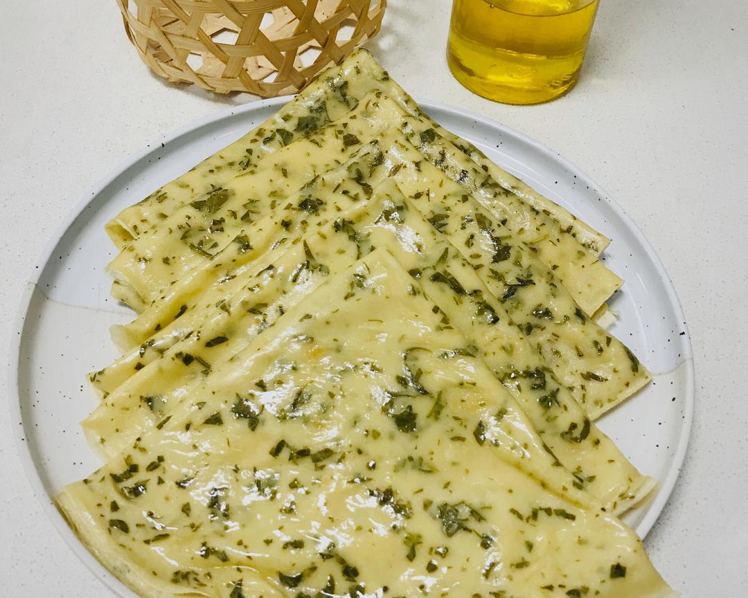 香味浓郁的花椒叶煎饼的做法