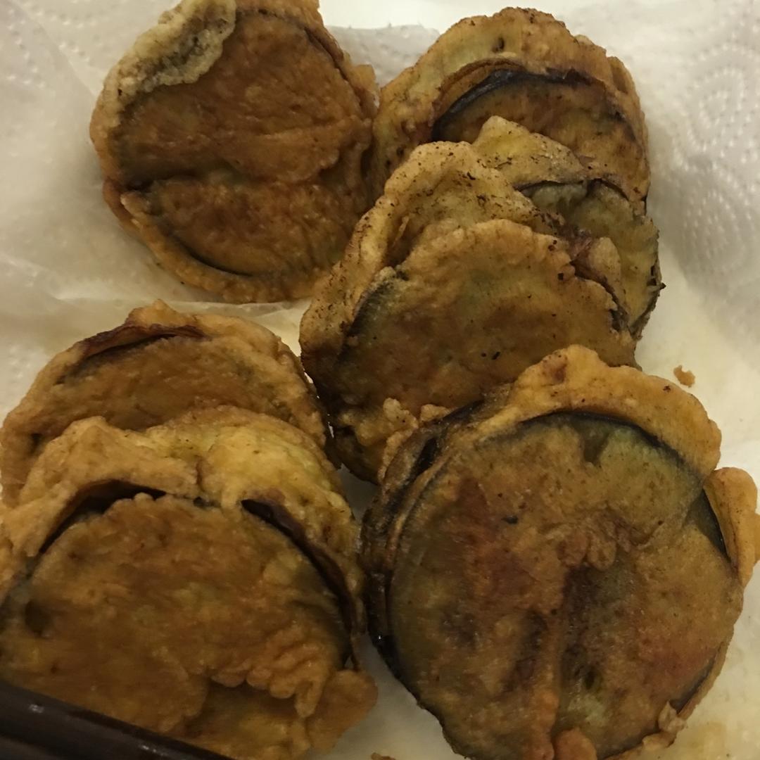 酥炸茄夹