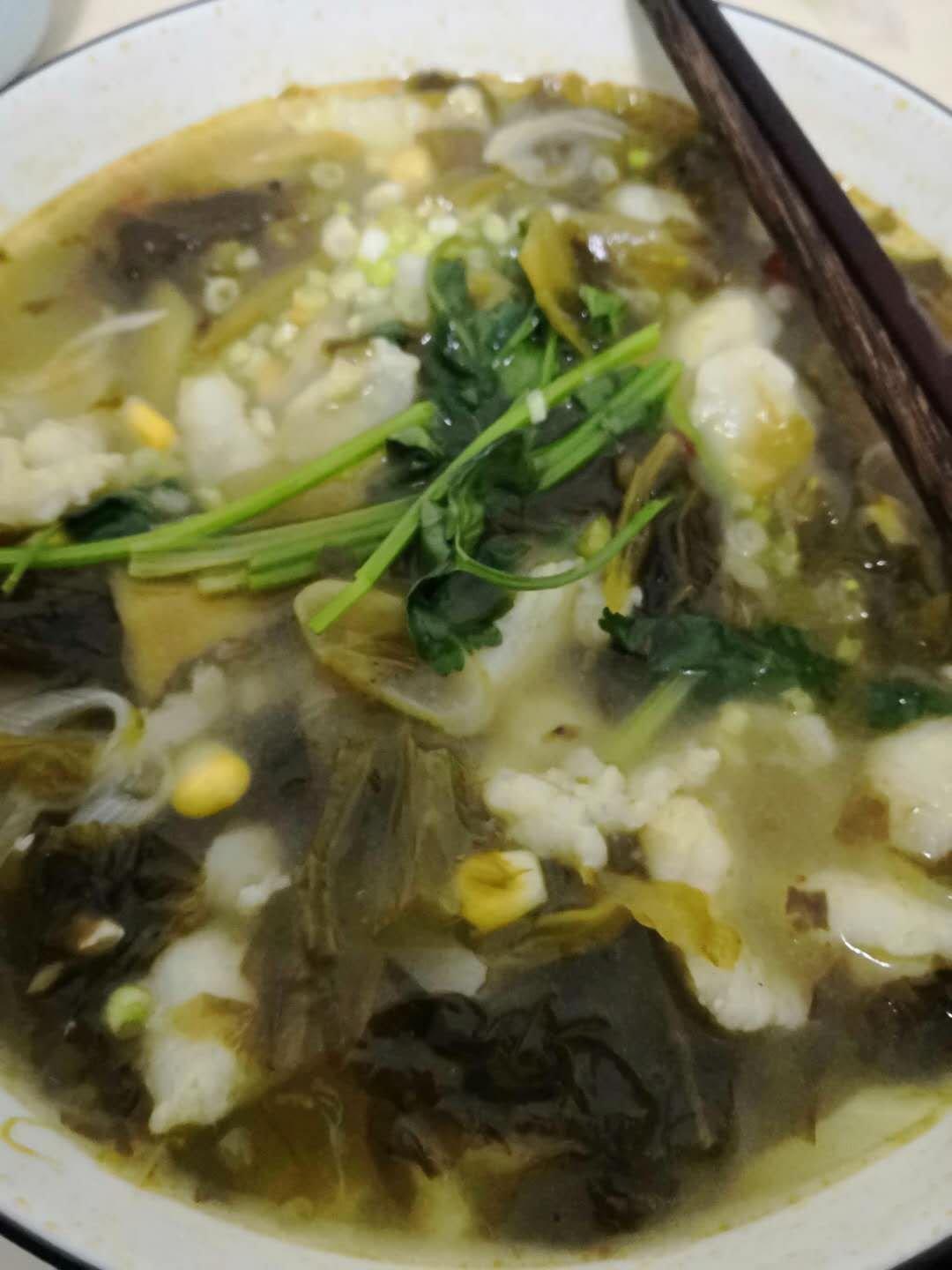 酸菜鱼（龙利鱼柳版）