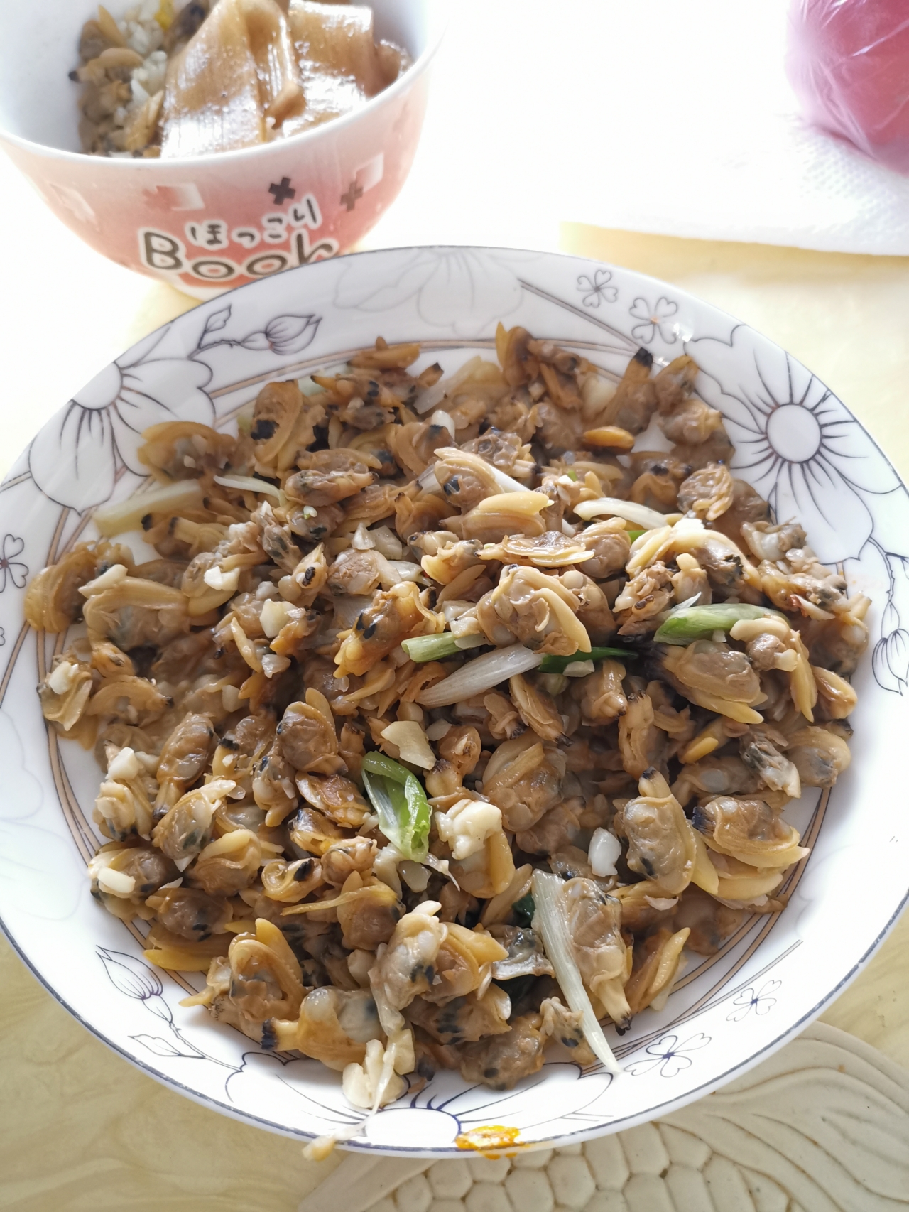 米粥米饭伴侣·爆炒葱香花甲肉/蛤蜊肉
