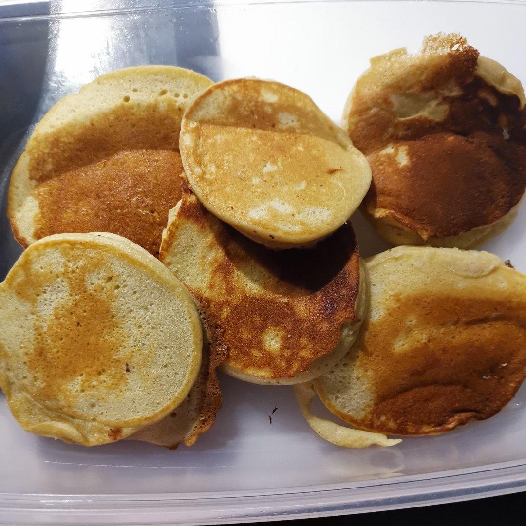 宝宝辅食11月+，方便携带，简易版的「香蕉铜锣烧」