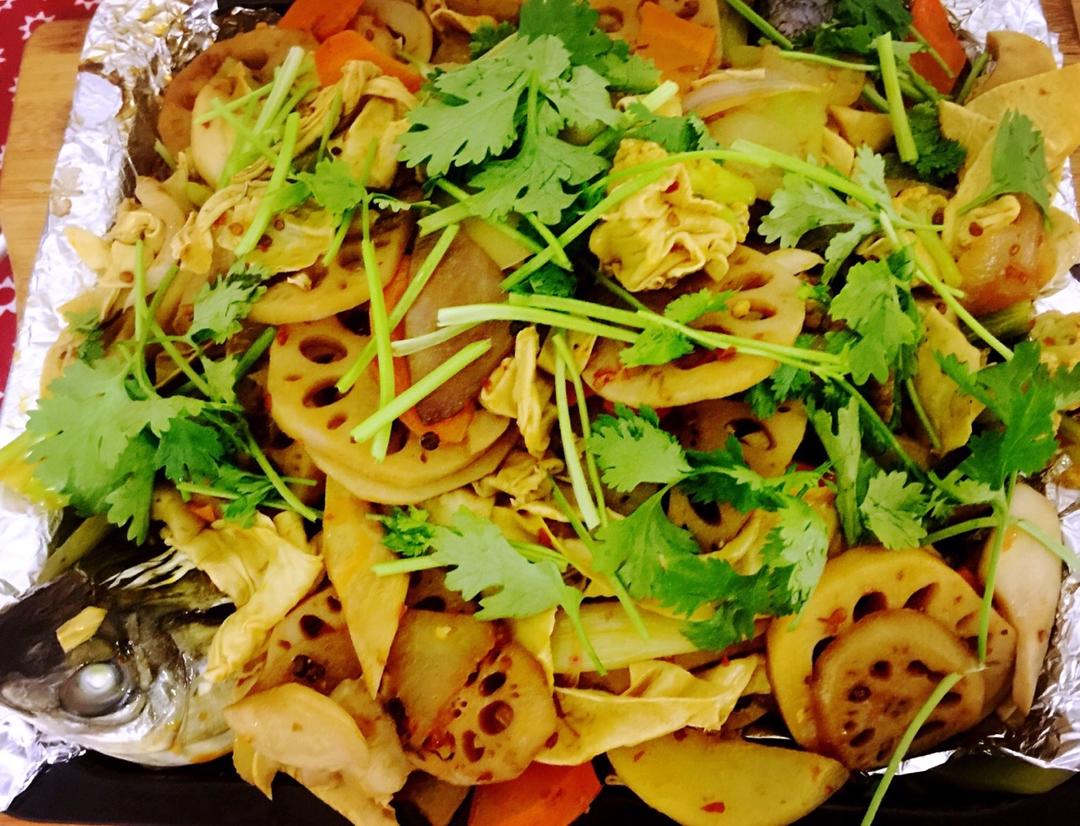 香辣烤鱼-烤箱版