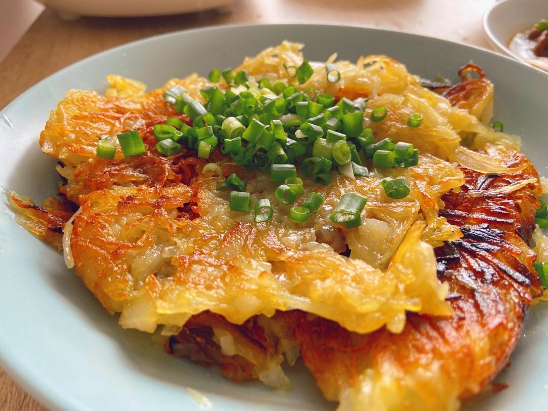 干煸土豆丝饼