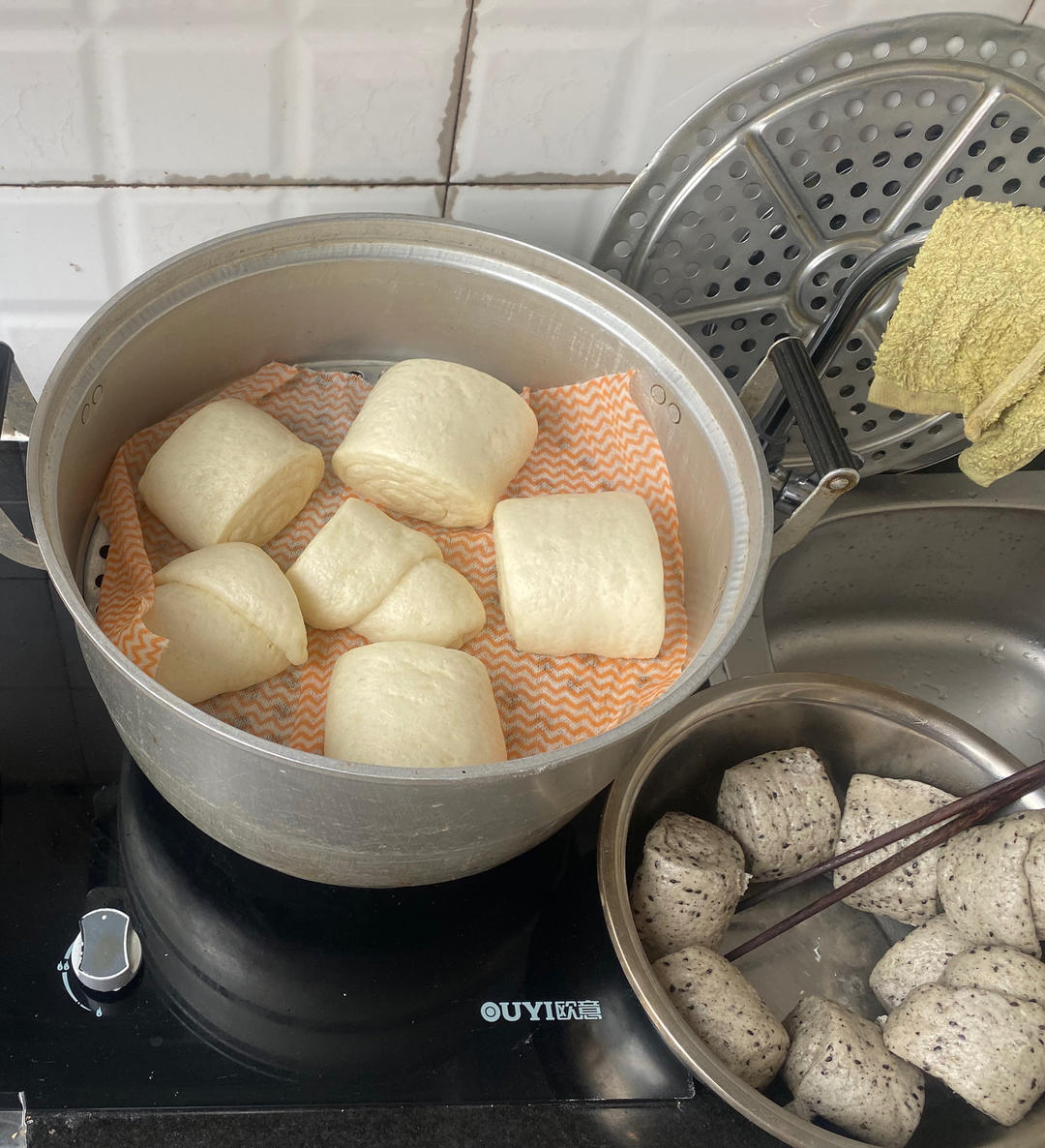 新手零失败刀切奶香馒头