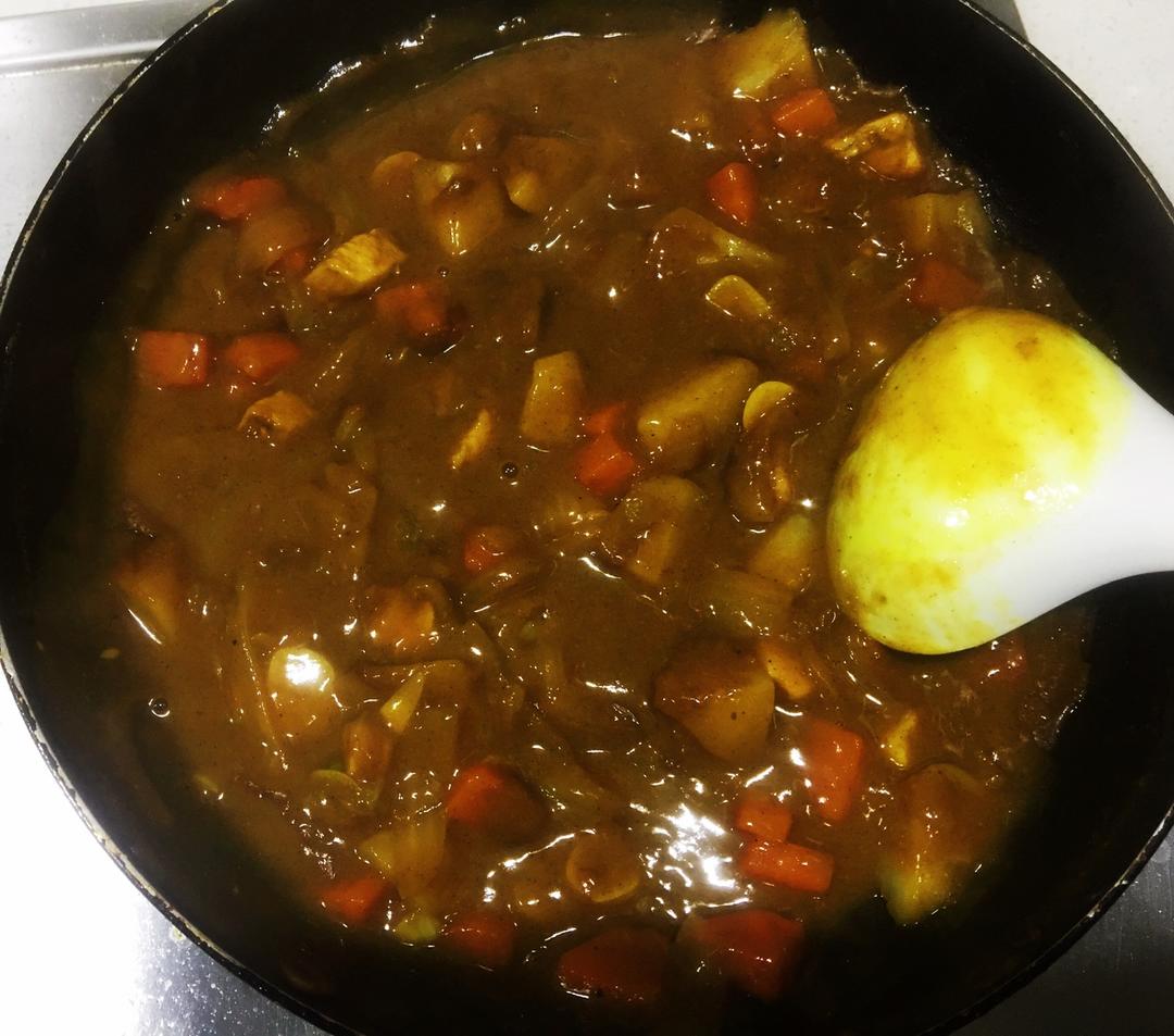 日式鸡肉咖喱饭