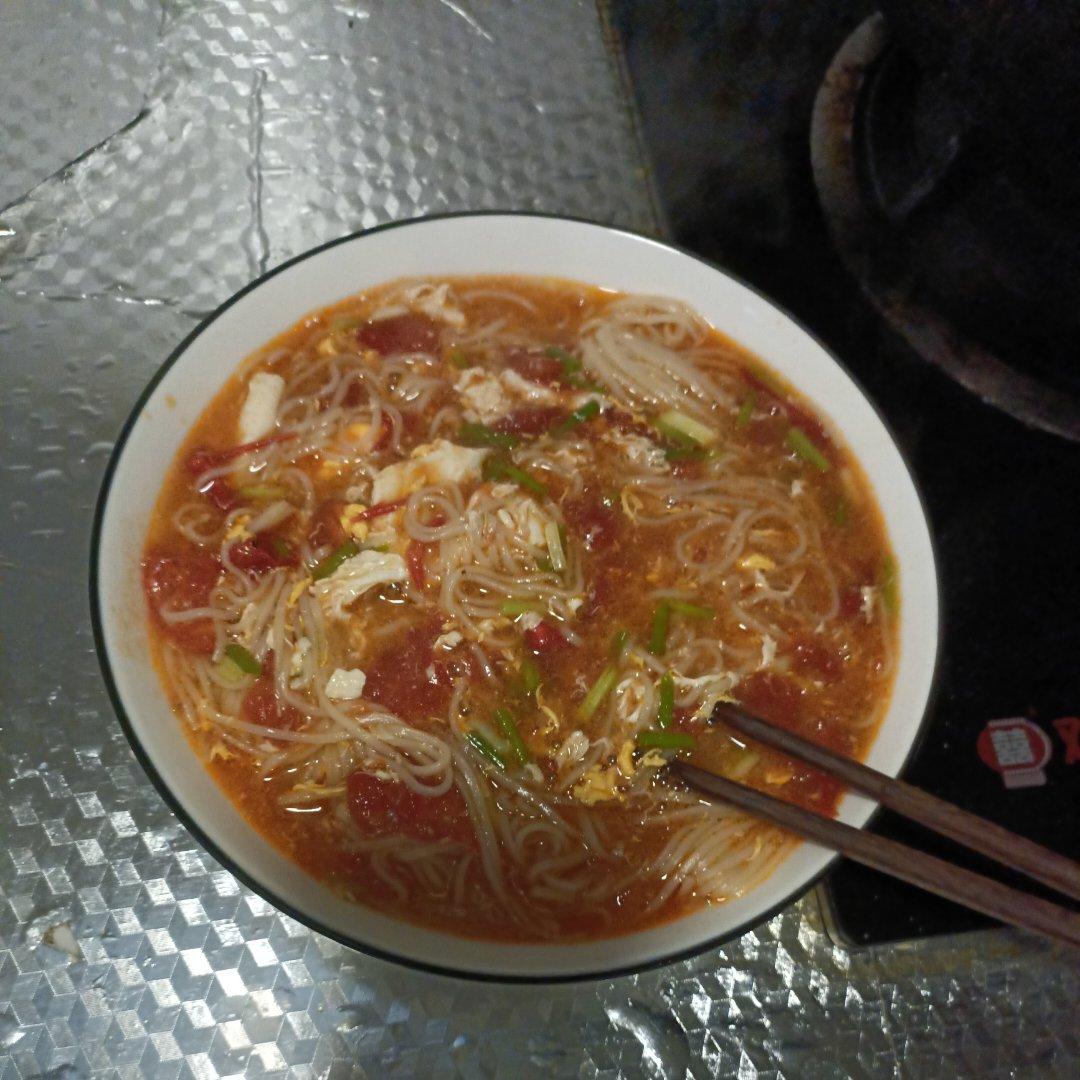 番茄🍅鸡蛋面🍜