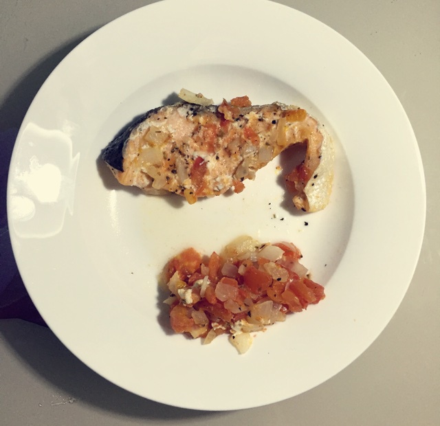 锡纸烤三文鱼  （Salmon Baked in Foil）