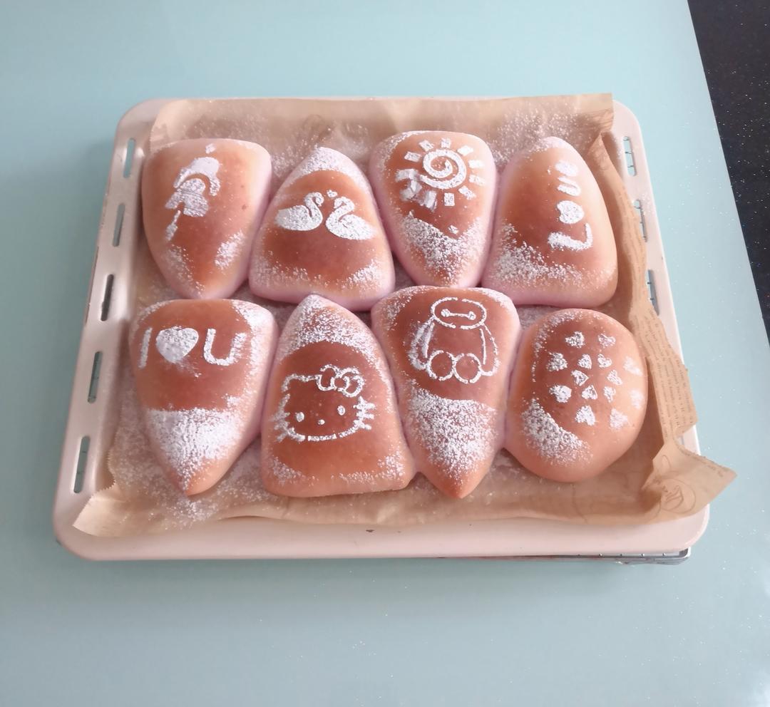 抹茶蜜豆乳酪软欧