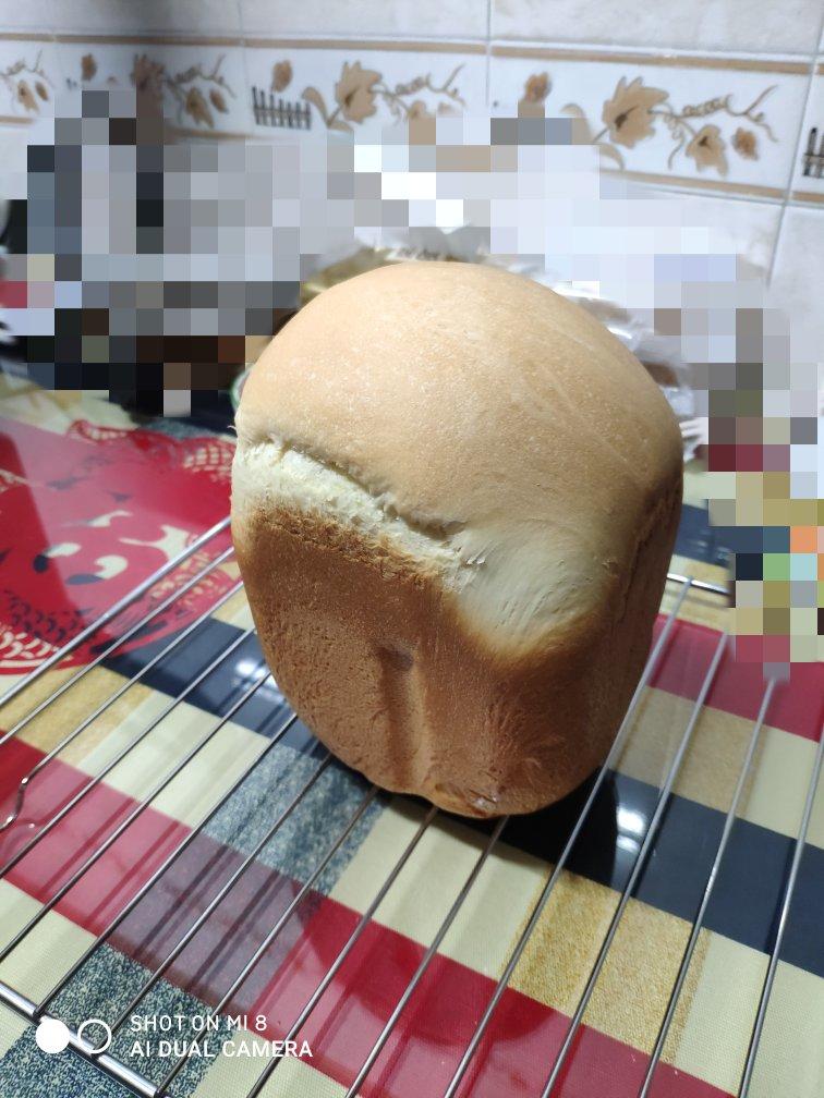面包机做奶香手撕吐司