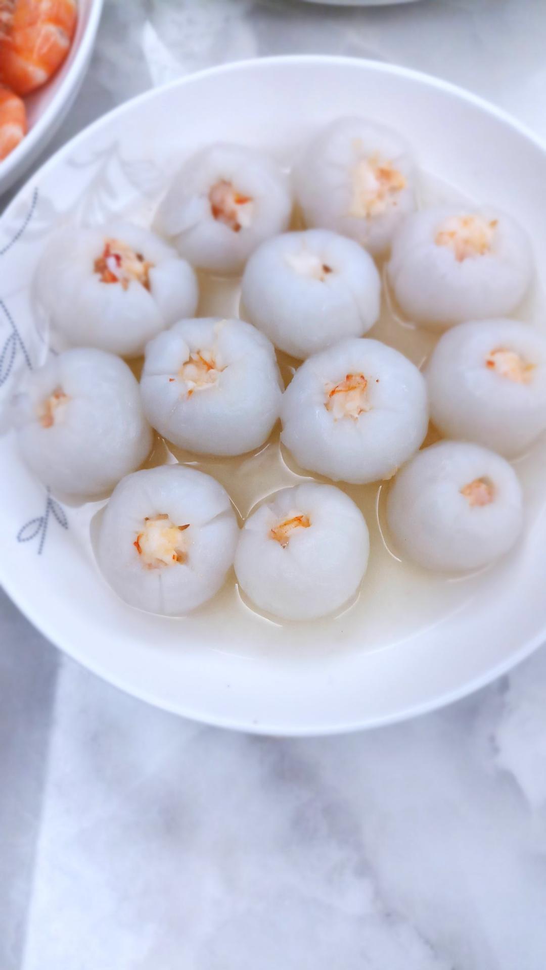 荔枝酿虾