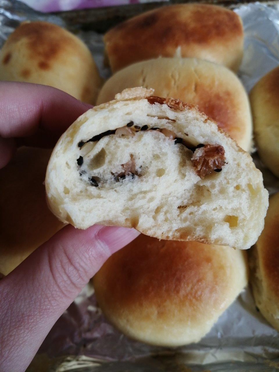 免揉奶香卷，小残手也要做面包！