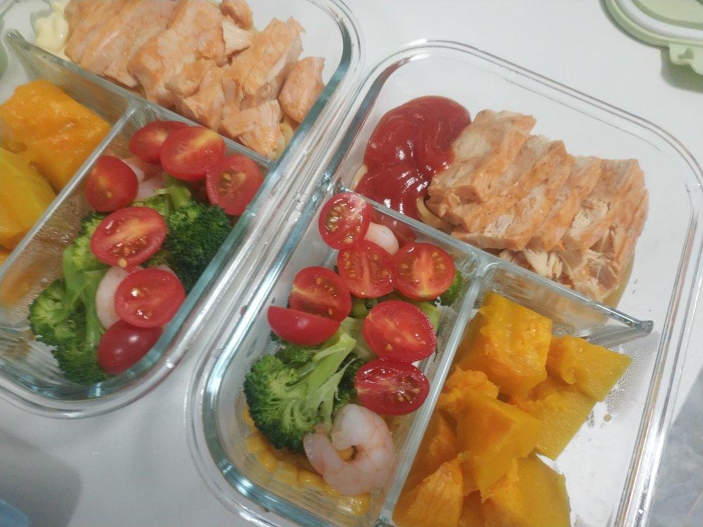 上班族的减脂餐便当