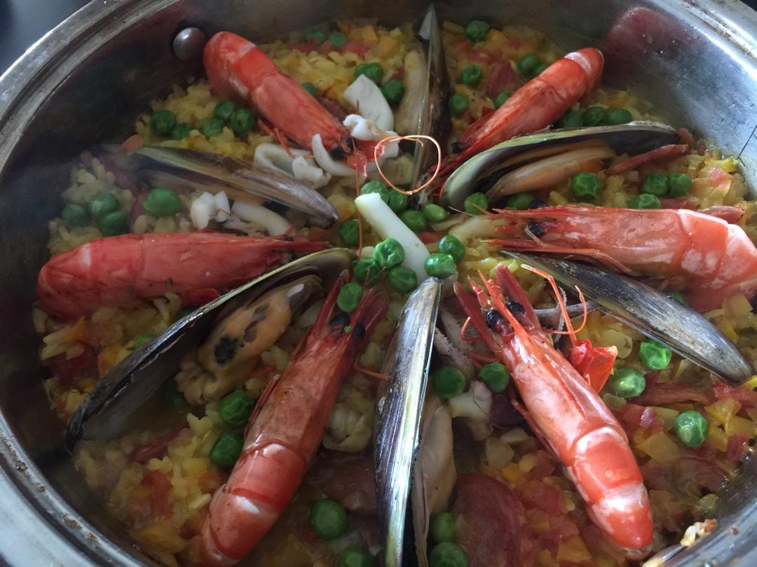 【曼食慢语】Seafood Paella 西班牙海鲜饭