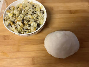 低蛋白饺子（澄粉素菜饺）的做法 步骤2