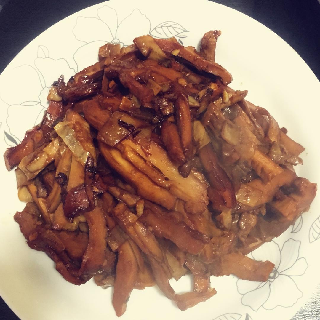 笋干炒肉