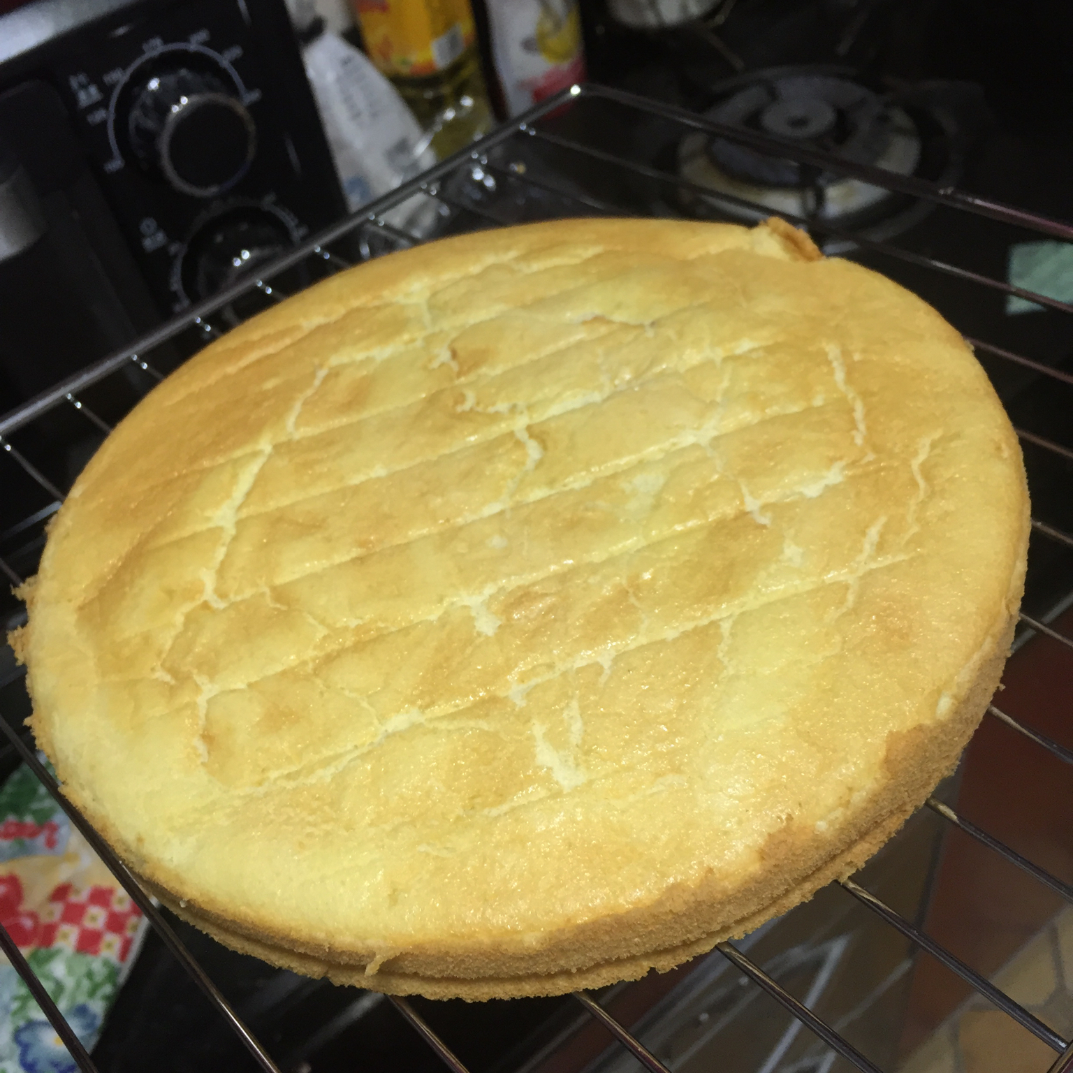 6寸原味戚风蛋糕