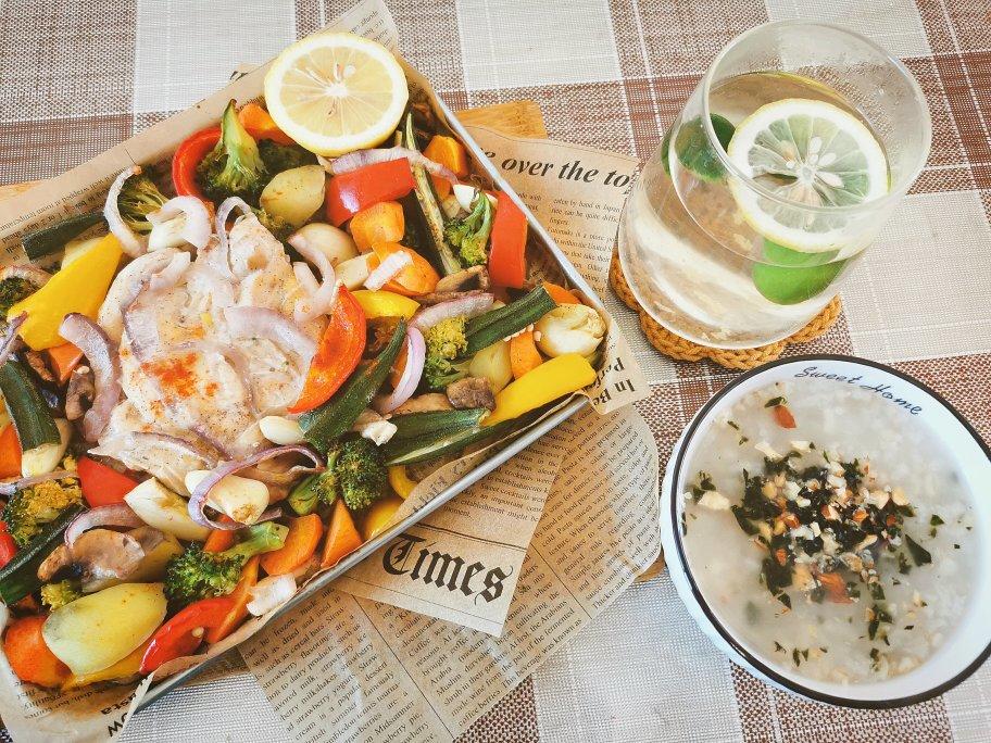 香醋烤鸡胸丨健康·三餐