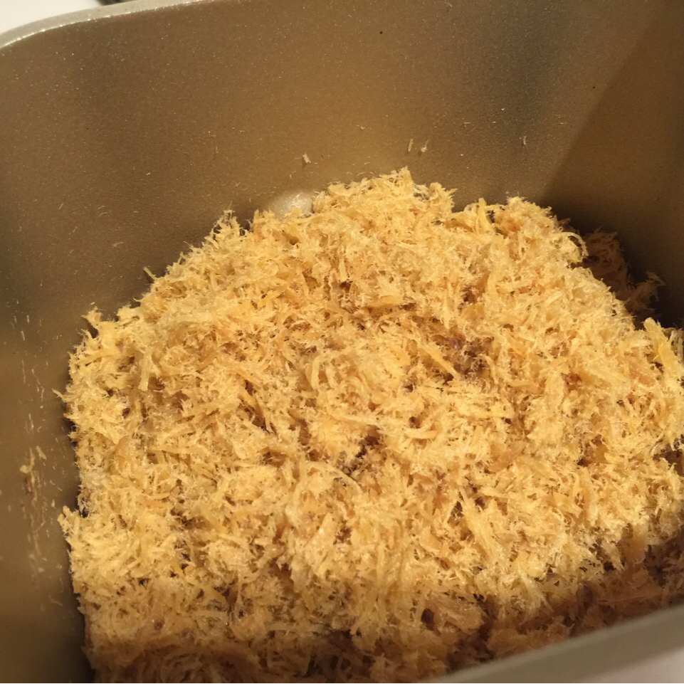 自制肉松(面包机版)