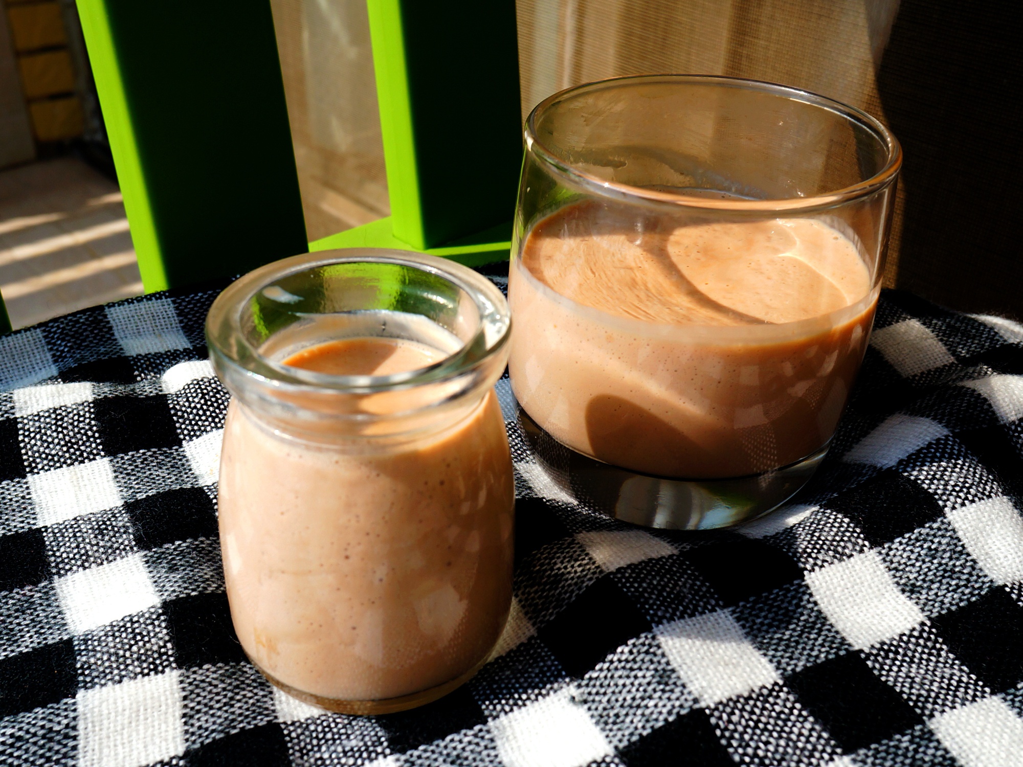 墨西哥风味的巧克力豆腐布丁