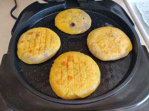 山药南瓜糯米饼（紫薯/红豆馅）的做法 步骤8