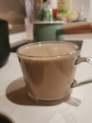 懒人版自制黑糖奶茶（简简单单）的做法 步骤8