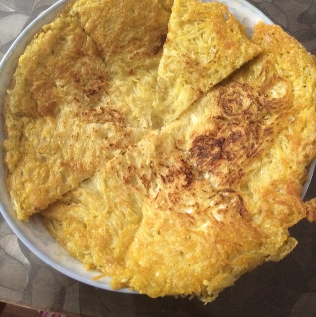 queen-阿羽羽做的鸡蛋粉丝煎