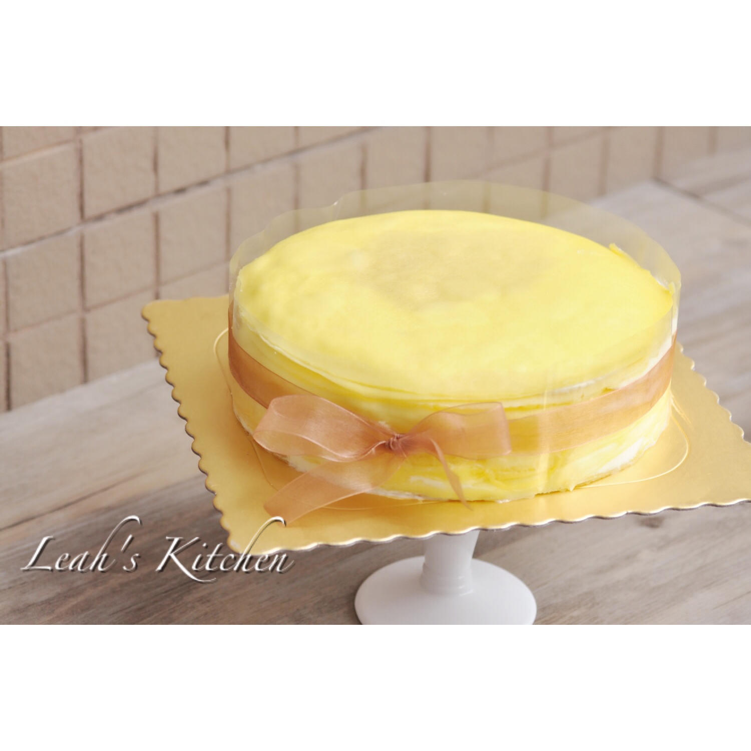 榴莲千层蛋糕（stratiform cake）