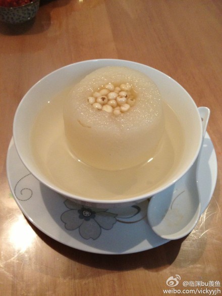 川贝炖雪梨