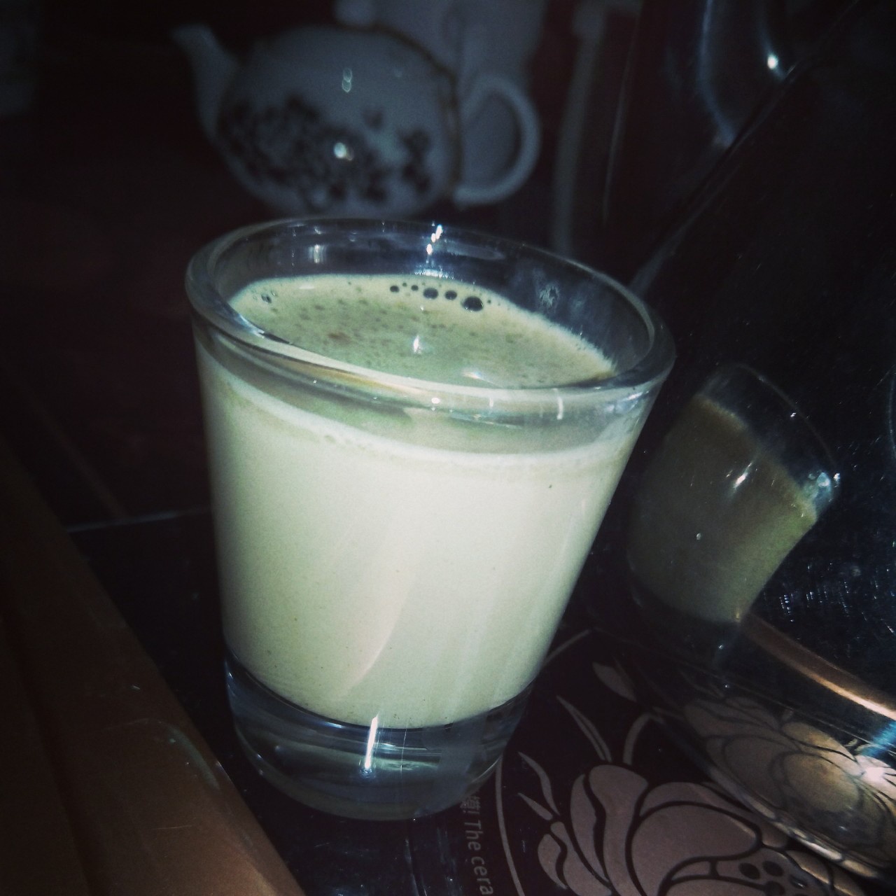 抹茶牛奶