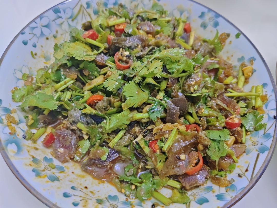 凉拌皮蛋