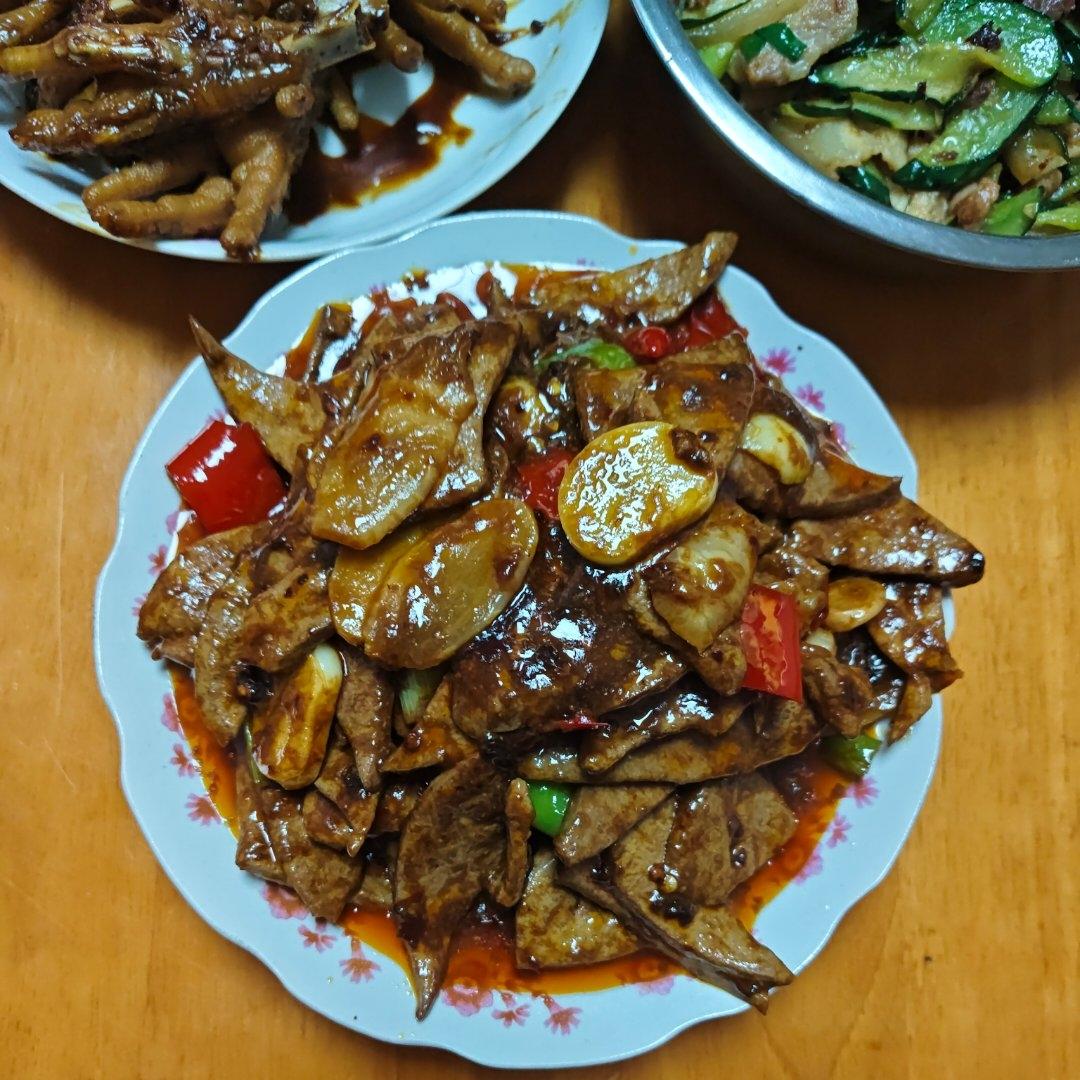 这样炒的猪肝鲜嫩入味，一点都不腥，特别好吃😋