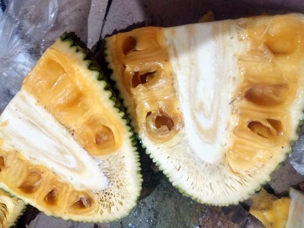💯详细的菠萝蜜开法+吃法（适合新手）❗️❗️的做法 步骤22