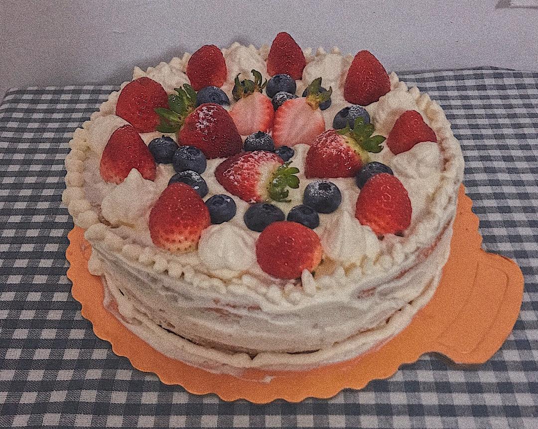 淡奶油戚风蛋糕